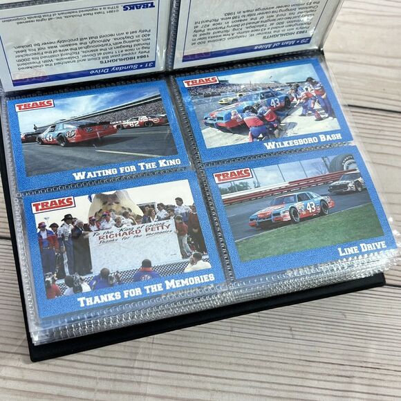 Richard Petty TRAKS 1991 Collector Set- Cards LOT #1-50 All NM in Pro Set Binder - Picture 12 of 16